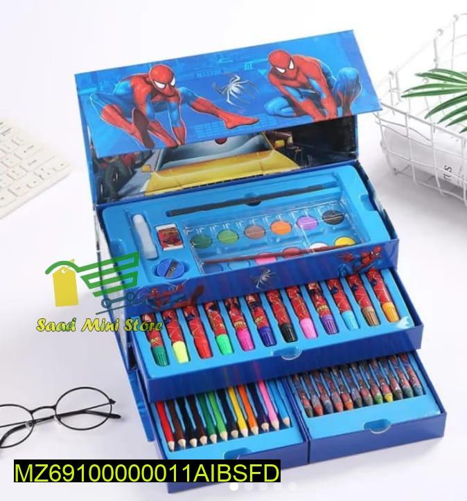 Spider-Man Themed Art Set for Kids School Drawing