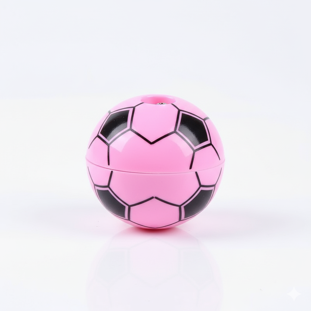 Football Shape Pencil Sharpener Set – Pack of 12