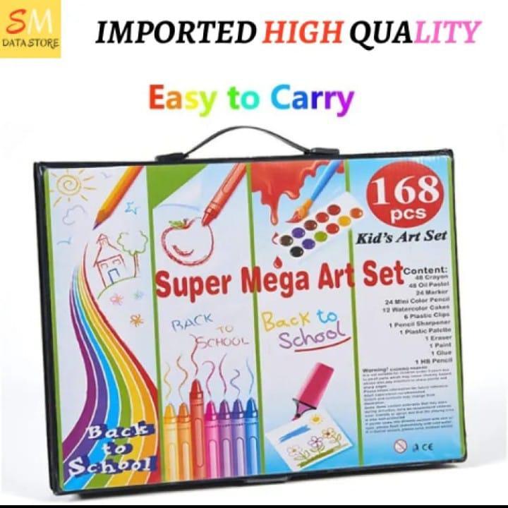 Waterproof Art Coloring Kit for Kids & Teens