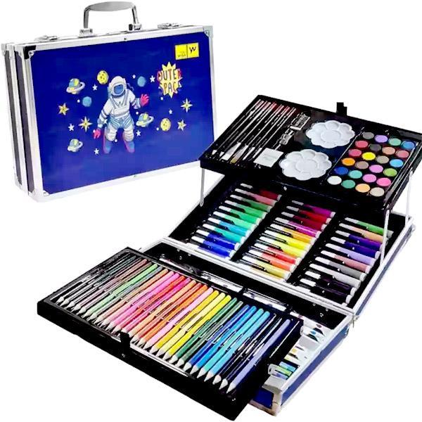 Pink Unicorn Art Kit for Kids 145 Pcs