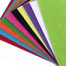 24pcs Colorful Polyester Felt Sheets