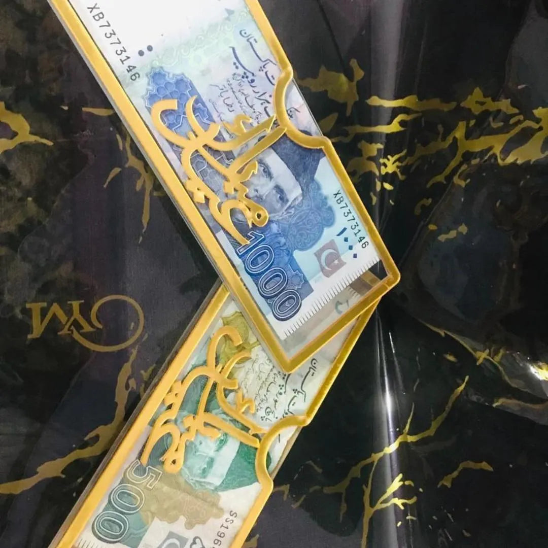 Eidi Envelopes Acrylic Gold 3Pc Set