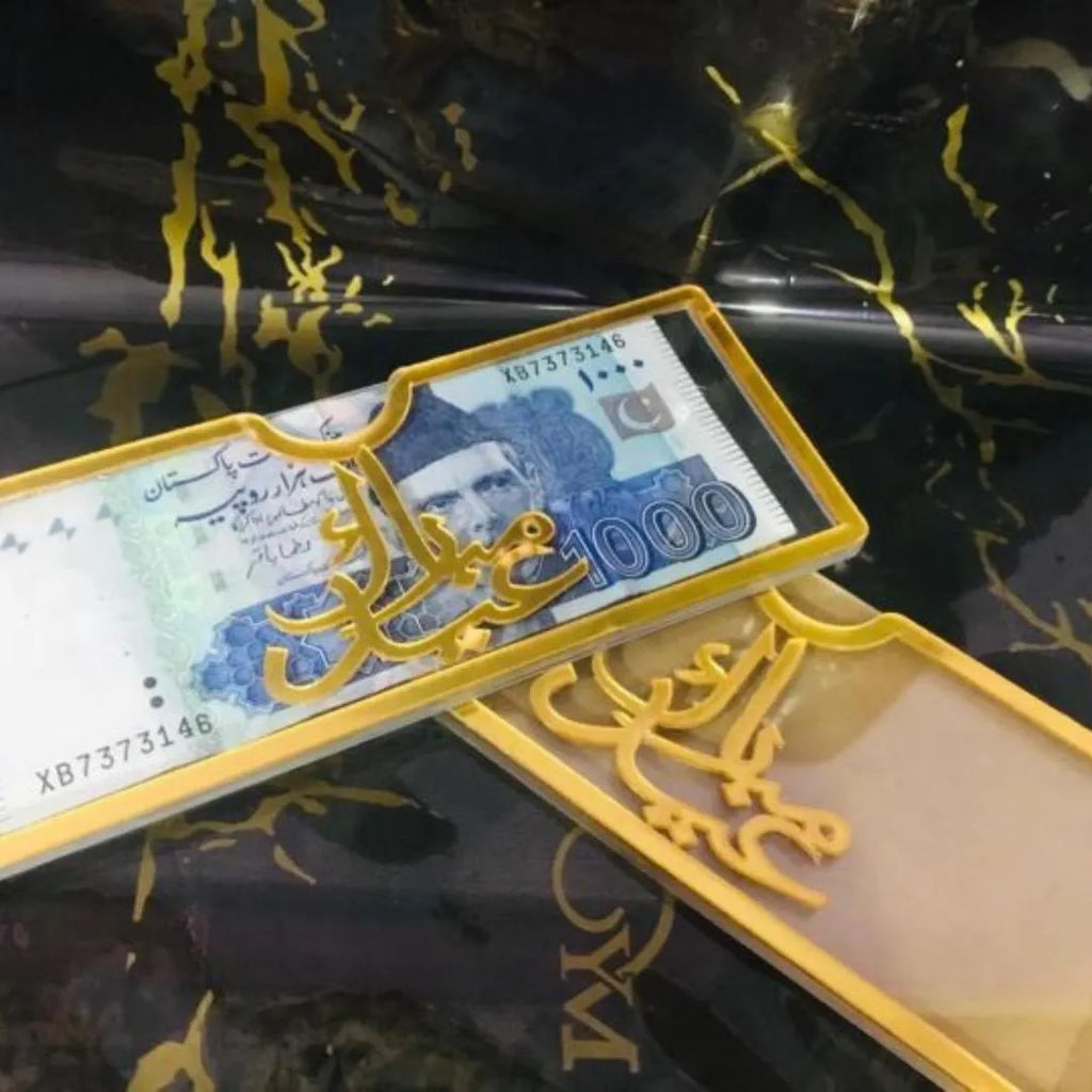 Eidi Envelopes Acrylic Gold 3Pc Set
