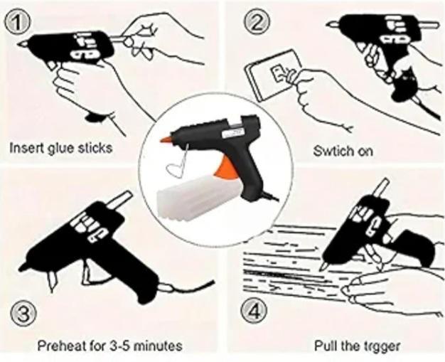 Premium Glue Gun for Home & Craft Projects