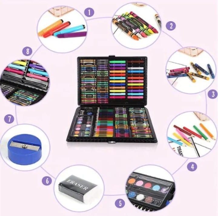 Waterproof Art Coloring Kit for Kids & Teens